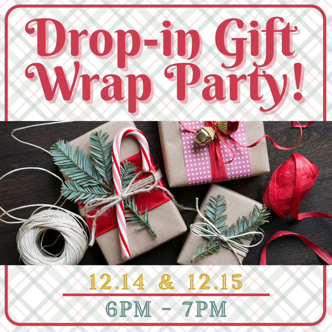 Dropin Gift Wrap Party! Moline Public Library